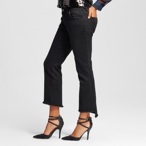 Who What Wear Black Cropped Jeans - Picture 3 of 16